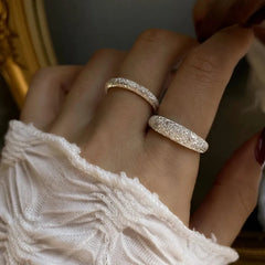 Silver Heart Winning Ring (Pair of 2)