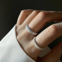 Silver Heart Winning Ring (Pair of 2)