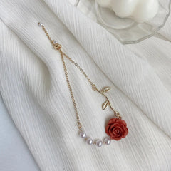 Red Rose Bracelet