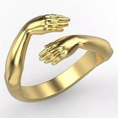 Golden Hug Ring