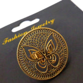 Golden Antique Butterfly Ring