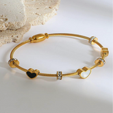 Heart Beat Anti Tarnish Bracelet