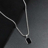 Black Bar Pendant For Stylish Look