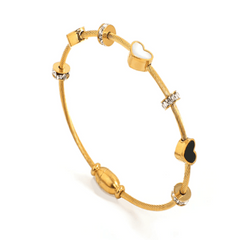 Heart Beat Anti Tarnish Bracelet