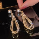 unique sparkling pearls earnings