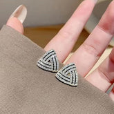 Geometric Studs - Anti Tarnish || Waterproof