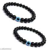 Black Evil Eye Bracelet (Pack of 2)