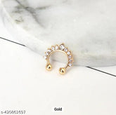 Gold Zircon Nose /Ear Pin