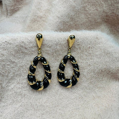 Black Lucky Forever Earrings