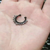 Black Zircon Nose/Ear Pin