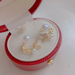 Butterfly Studs-Anti Tarnish || Waterproof