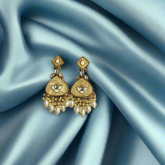 White Pearl Jhumka