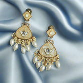 White Pearl Jhumka