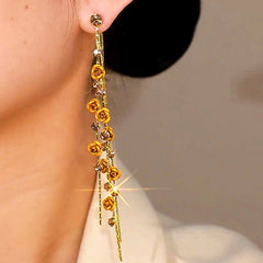 Golden Flower Hangings