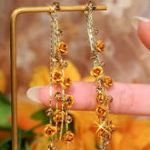 Golden Flower Hangings