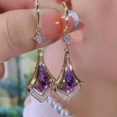 Blessy Shinny Zircon Earrings