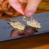 Love Rhinestone Earrings