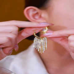 Love Rhinestone Earrings