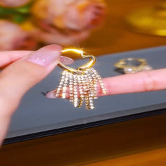 Love Rhinestone Earrings