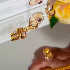 Lavishing Gold Leaf Hangings