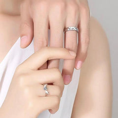 Fantasy Heart Couple Rings Combo