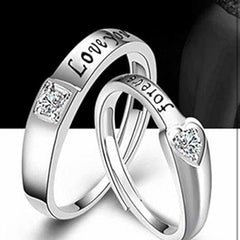 Forever Love Couple Rings Combo