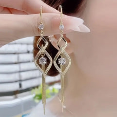 Premium Double Rhombus Earrings