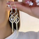 Premium Double Rhombus Earrings