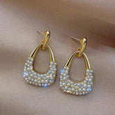 Fancy Handmade Pearl Earrings-Anti Tarnish || Waterproof