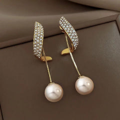 Premium Gorgeous Pearl Hangings-Anti Tarnish || Waterproof