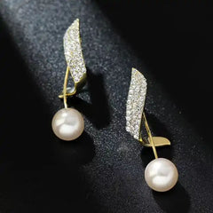 Premium Gorgeous Pearl Hangings-Anti Tarnish || Waterproof