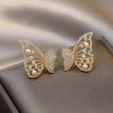 Premium Butterfly Earring -Anti Tarnish || Waterproof