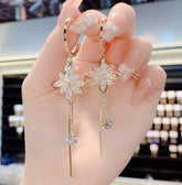Premium Shinning Flower Earrings