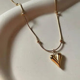 Gold Plated heart Pendant