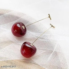 Cherry Drop Earrings