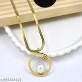 Pearl Circle Pendant