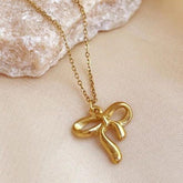 Bow Pendant Necklace