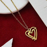 Carved Heart Pendant