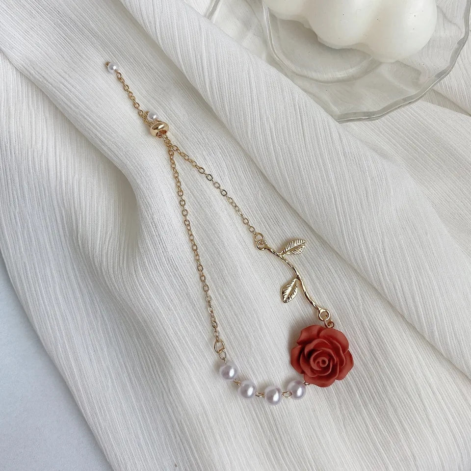 Red Rose Bracelet