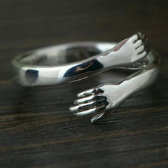 Silver Hug Ring
