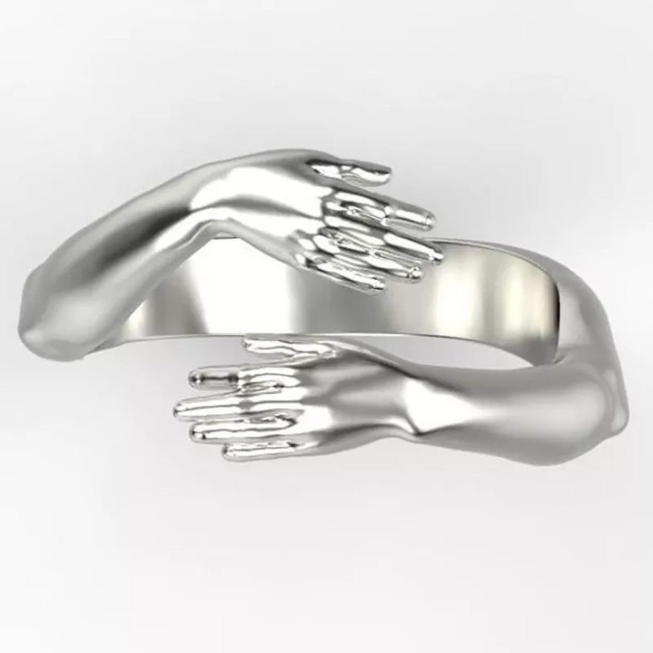 Silver Hug Ring