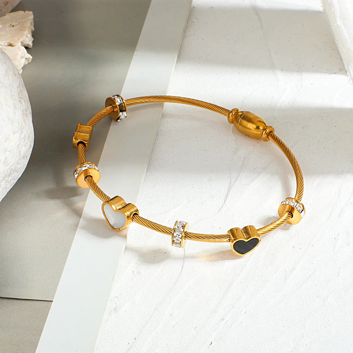 Heart Beat Anti Tarnish Bracelet