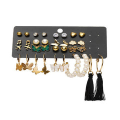 Pretty Earrings Combo Set of 17