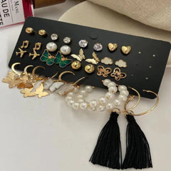Pretty Earrings Combo Set of 17