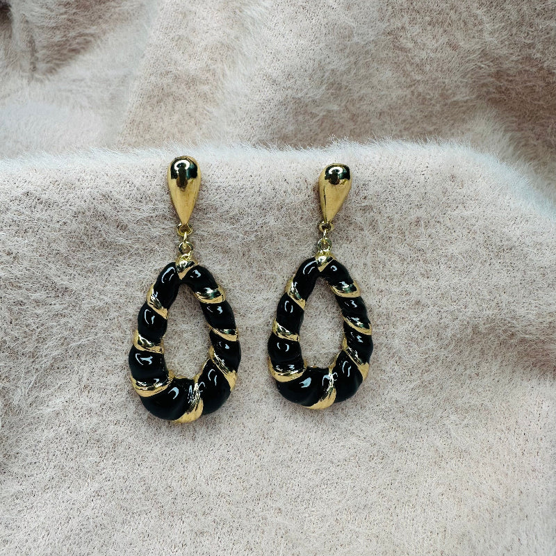 Black Lucky Forever Earrings