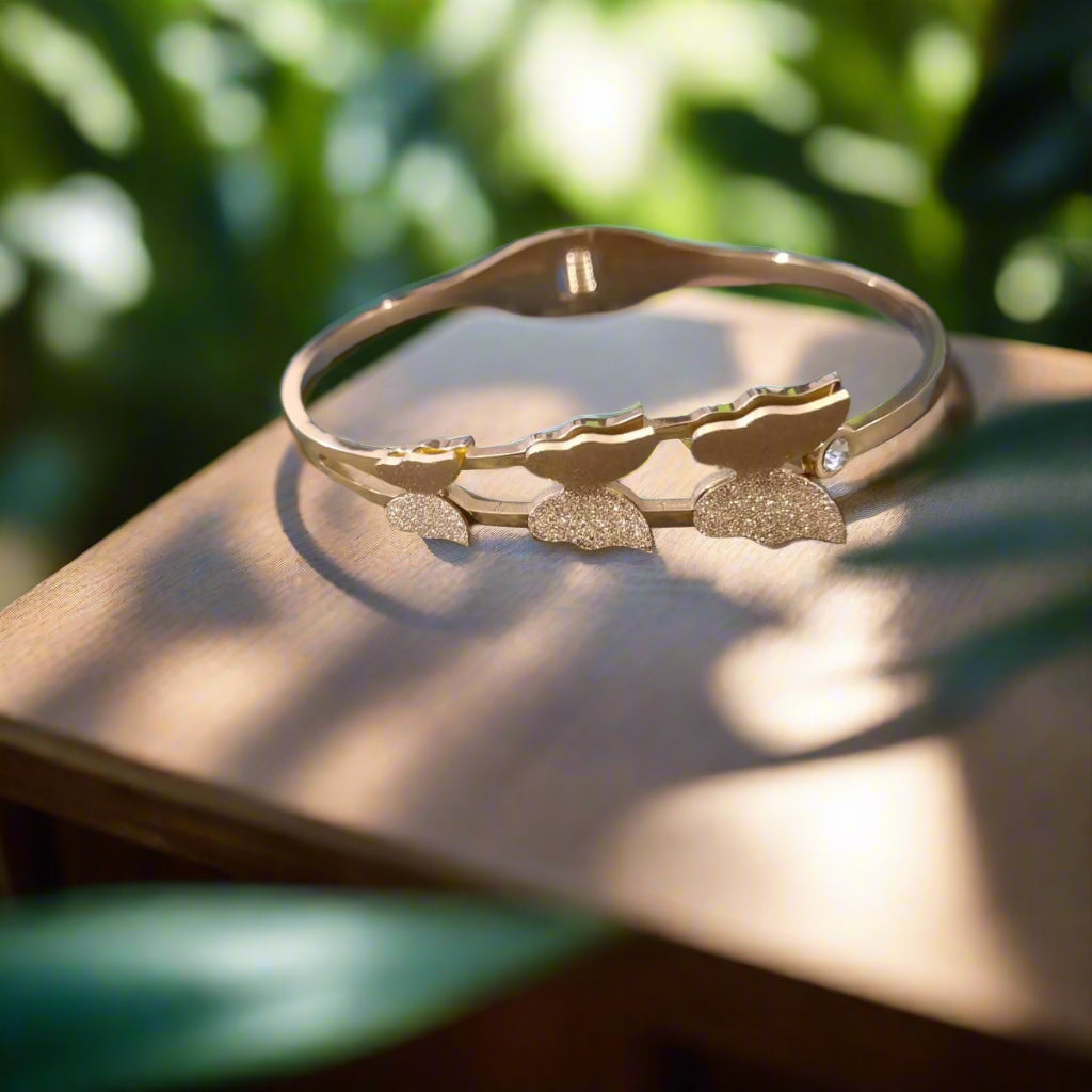 Golden Evergreen Anti Tarnish Bracelet