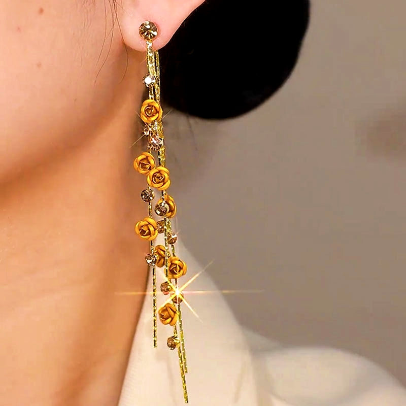 Golden Flower Hangings