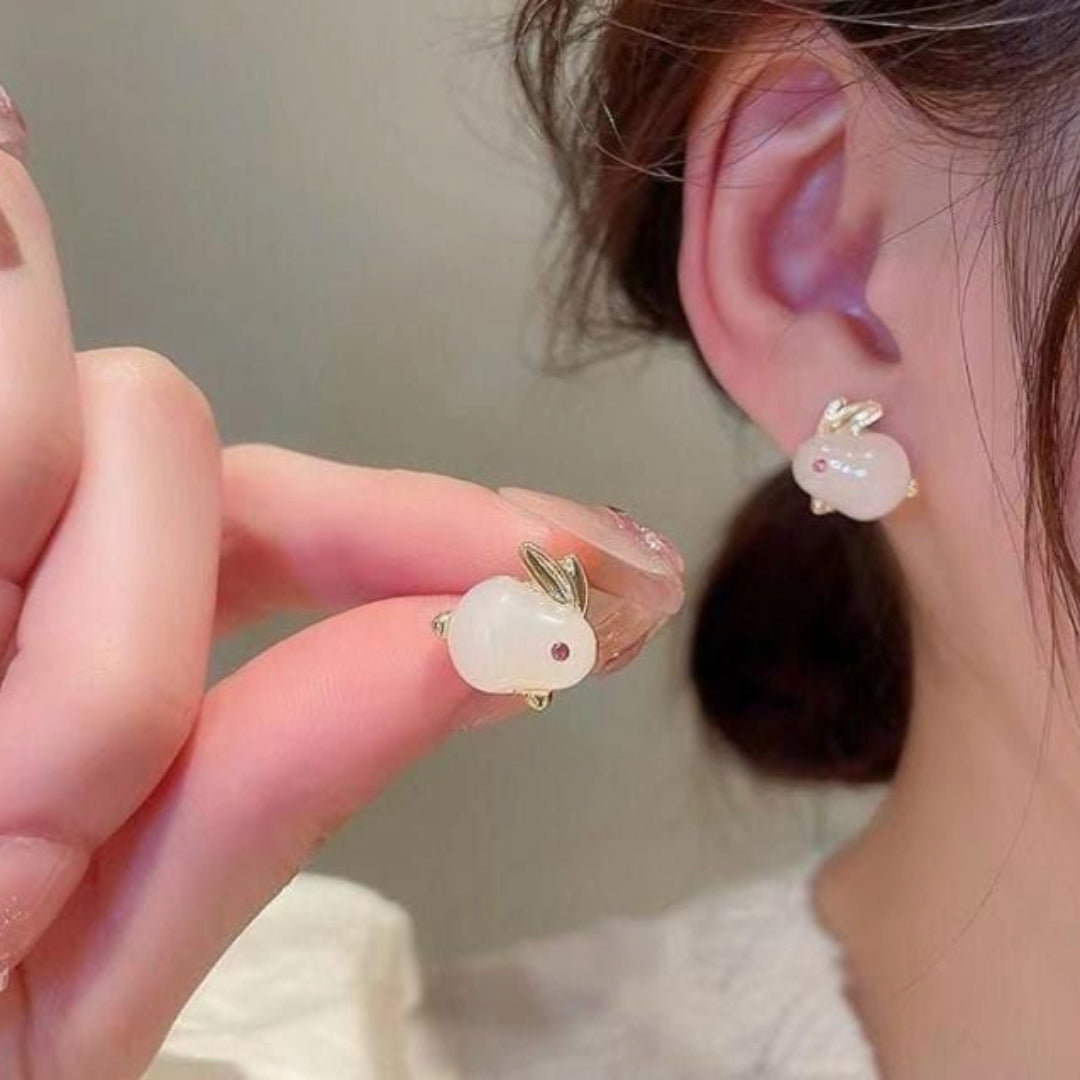 Cutie Rabbit Studs