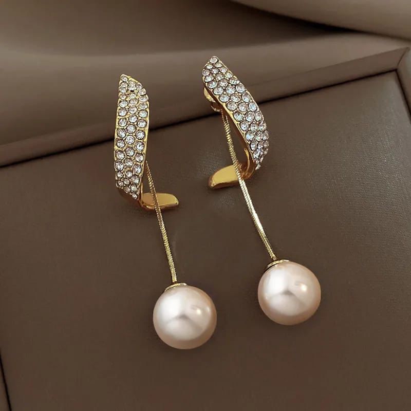 Premium Gorgeous Pearl Hangings-Anti Tarnish || Waterproof