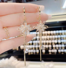 Premium Shinning Flower Earrings